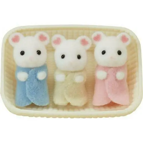 Sylvanian Families - Bébés souris triplés 