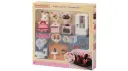 Sylvanian Families - Le set d'ameublement cosy cottage et maman lapin chocolat