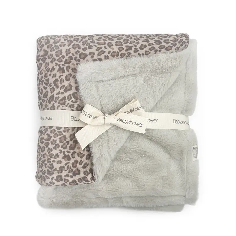 Babyshower - Couverture Polaire Large - Wild Print
