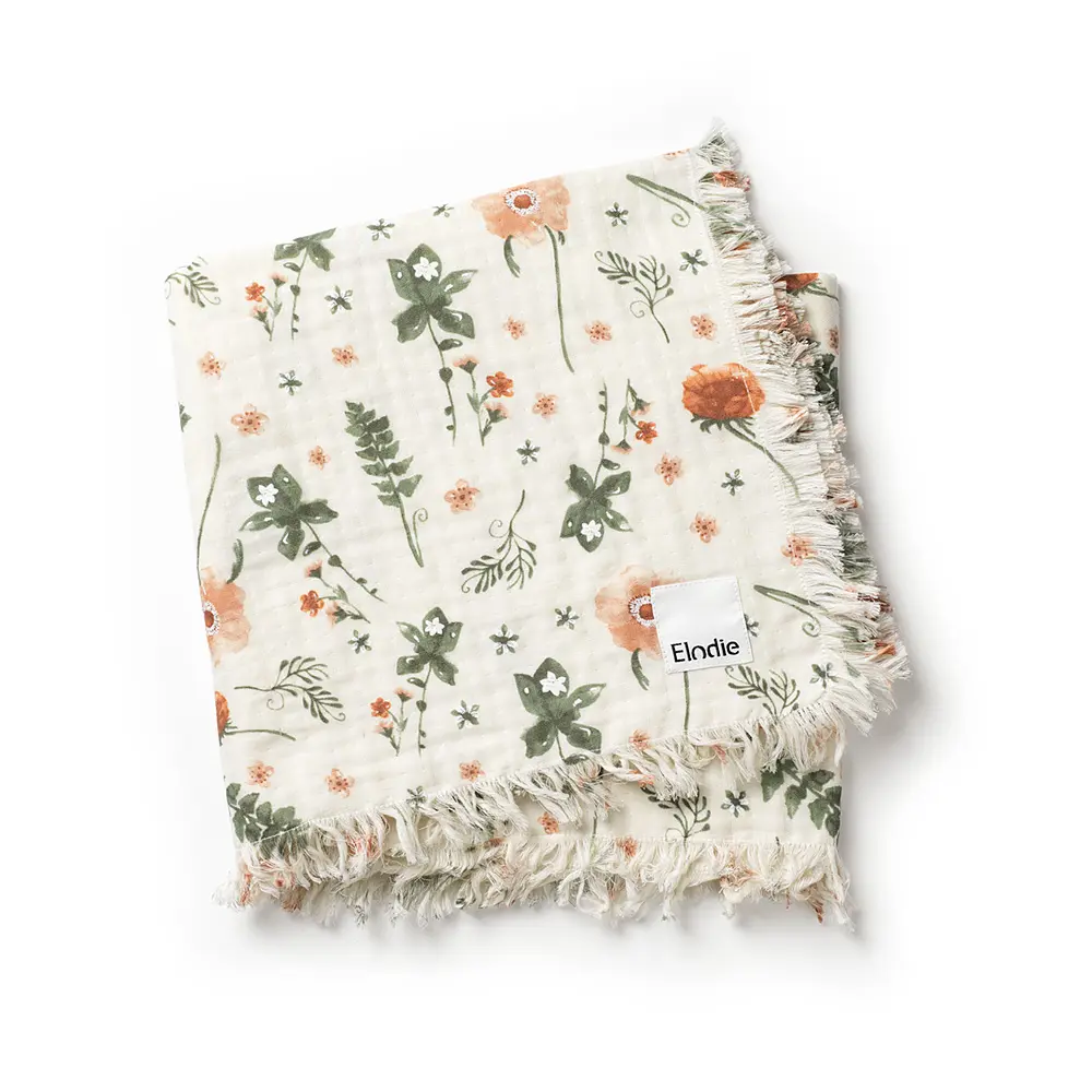 Elodie Details - Couverture Coton Doux - Meadow Blossom