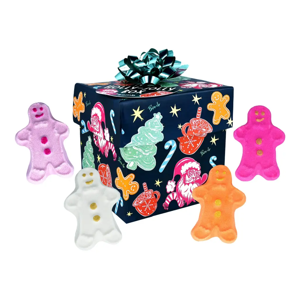 Get Fresh Cosmetics - Coffret de bombes de bain - Holly Jolly Gift pack 
