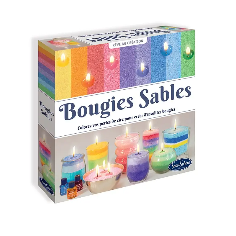 SentoSphère - Bougies Sables - 8 ans + 