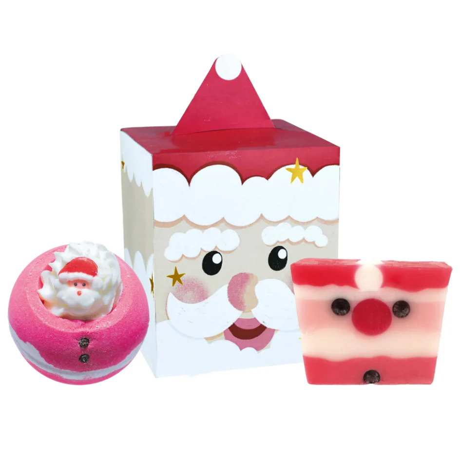 Get Fresh Cosmetics - Bombe de bain et savon - Coffret "Santa Bae-Bae"