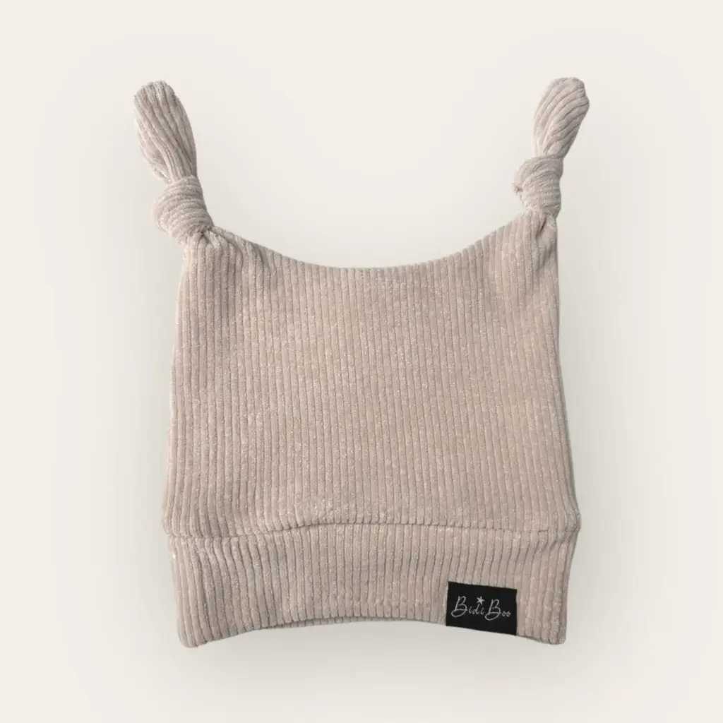BidiBoo - Bonnet Lutin - Rib Beige