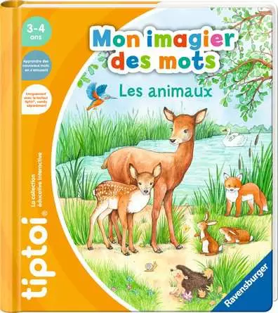 Ravensburger - tiptoi® - Mon imagier des mots - Les animaux 3-4ans