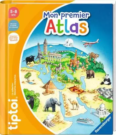 Ravensburger - tiptoi® - Mon premier Atlas 
