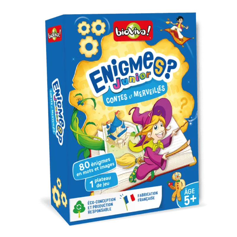 Bioviva! - Enigmes Junior  - Contes et merveilles - 5 ans et + 