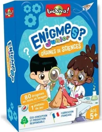 Bioviva! - Enigmes Junior  - Graines de sciences - 5 ans et +