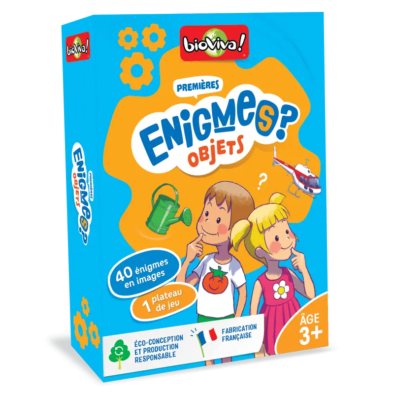 Bioviva! - Premières énigmes - Objets - 3 ans et + 