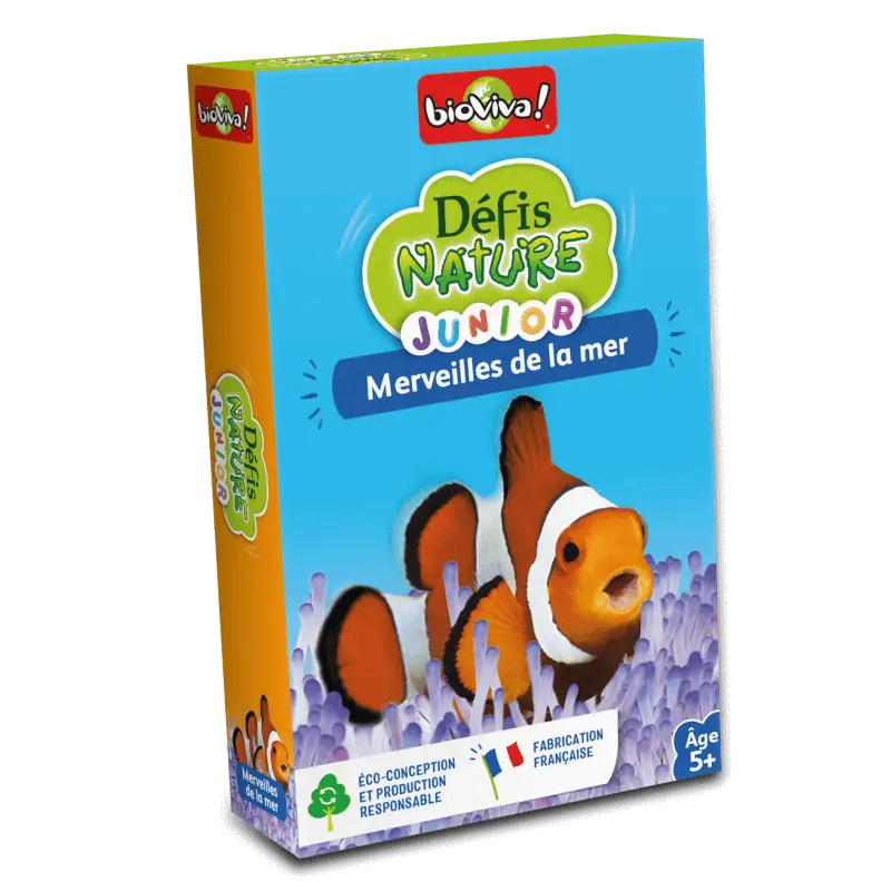 Bioviva! - Défis Nature Junior - Merveilles de la mer - 5 ans et + 