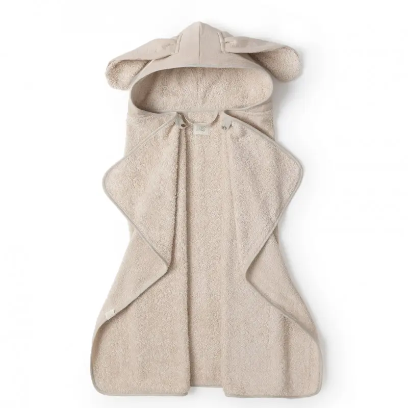 Babyshower - Cape de bain lapin large - Feel Blush