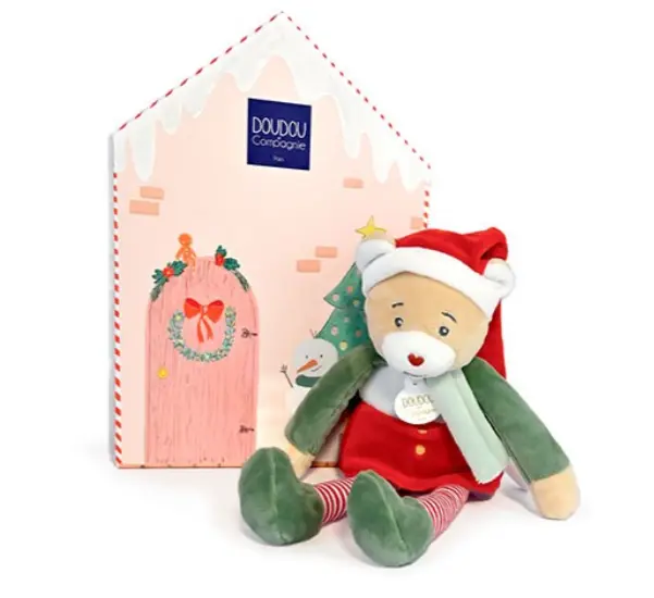 Doudou et Compagnie - Doudou Farceur & sa maisonnette - Cannelle Lutin Farceur 27 cm 