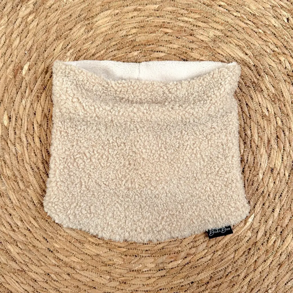BidiBoo - Snood bouclette beige