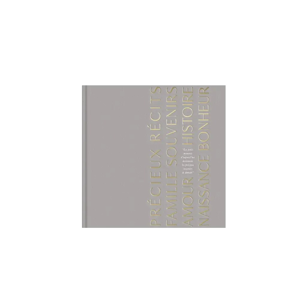 Zakuw - Livre de naissance gris - Précieux souvenirs