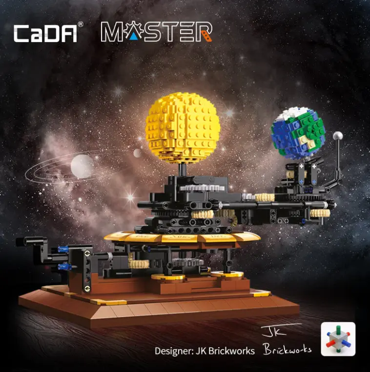 CADA Bricks - Le système solaire - 865pièces