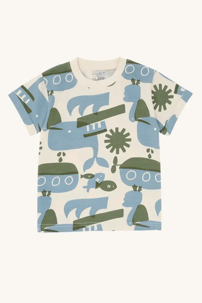 Hust & Claire - T-shirt garçon - Anton Oceanlife
