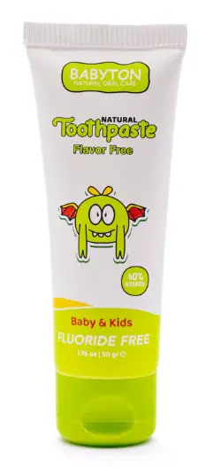 Babyton - Dentifrice Naturel - Sans arôme