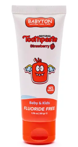 Babyton - Dentifrice Naturel - Arôme fraise
