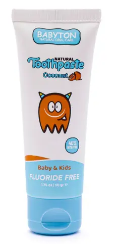 Babyton - Dentifrice Naturel - Arôme noix de coco