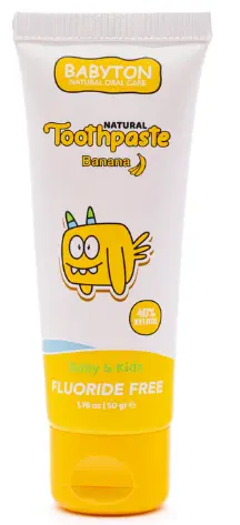 Babyton - Dentifrice Naturel - Arôme banane