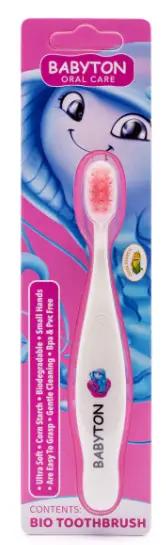Babyton - Brosse à dents Bio - Méduse