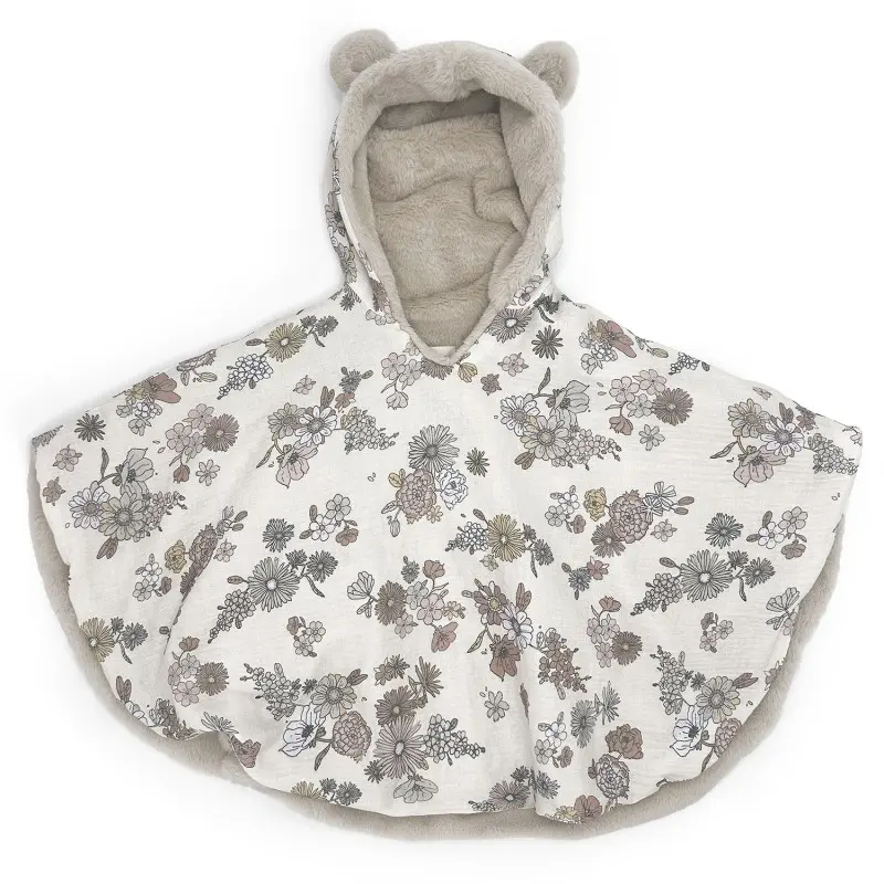 Babyshower - Poncho Polar - Teddy Bardot