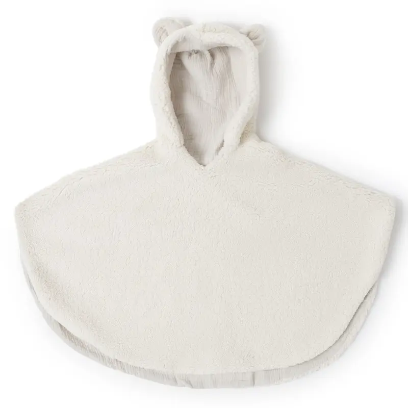 Babyshower - Poncho Polar - Teddy Mouton