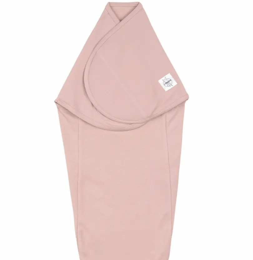 Lassig - Couverture d'emmaillotage GOTS - brun pâle 