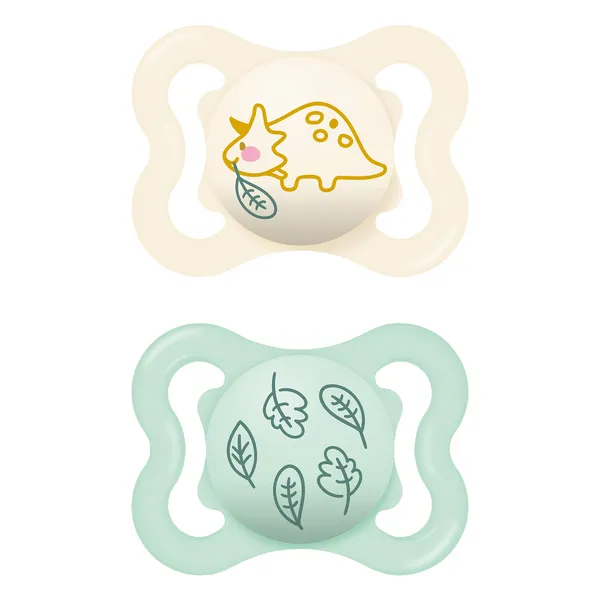 Mam - Tétine supreme - 0 - 6mois - Dinosaure