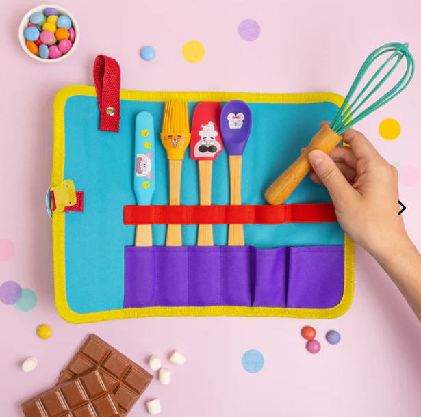 Chefclub Kids - Etui à ustensiles & ustensiles 