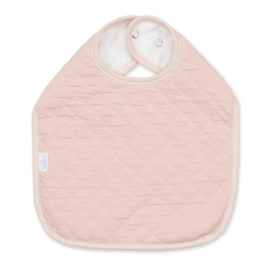 Bemini - Bavoir Waterproof Pady Quilted Jersey - Blush