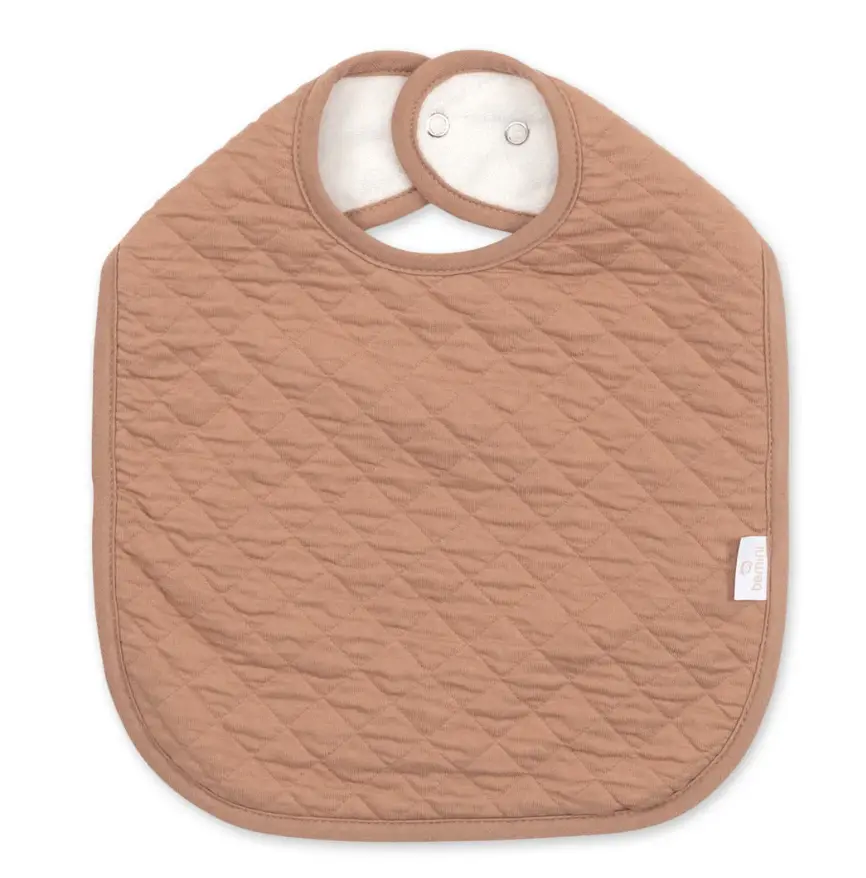 Bemini - Bavoir Waterproof Pady Quilted Jersey - Beige