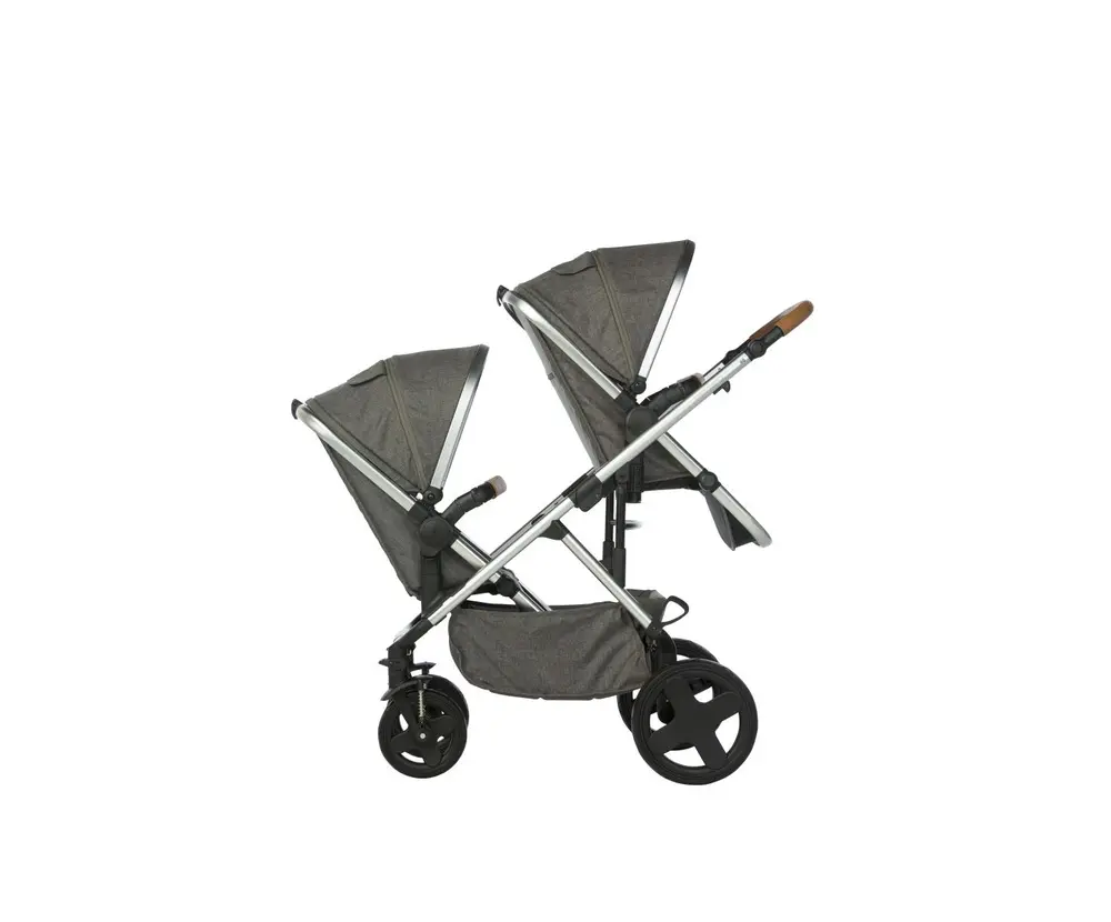 Pericles - Poussette double - 1GO2 - 2 sièges Tweed