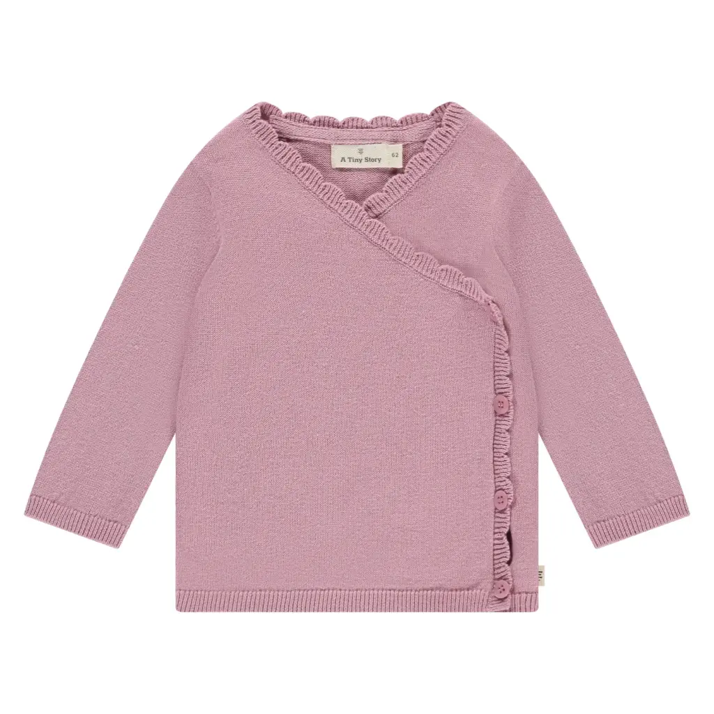 A Tiny Story - Gilet cache-coeur - Rouge