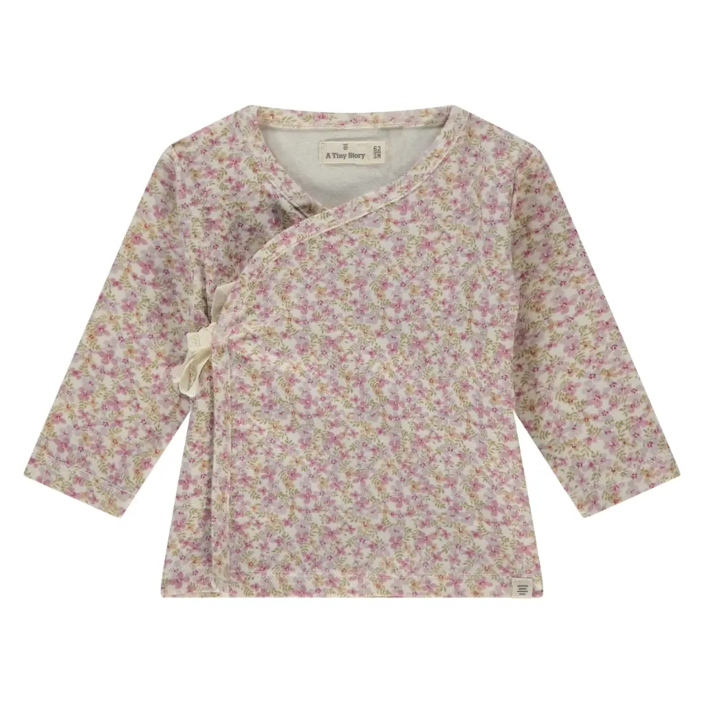 A Tiny Story - Blouse cache-coeur - Multicolore