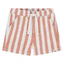 BABYFACE - Short Garçon Ligné - Orange