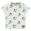 Babyface - T-Shirt Manches Courtes Garçon - Bone Palmiers