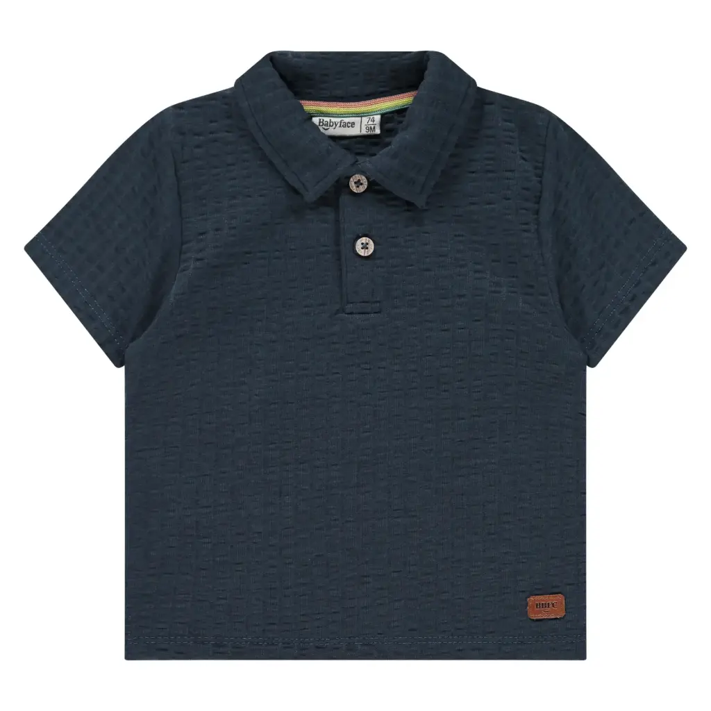 Babyface - T-Shirt garçon courtes manches Polo - Heavy Blue 
