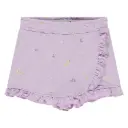 Babyface - Jupe Short Fille Canards - Lavande