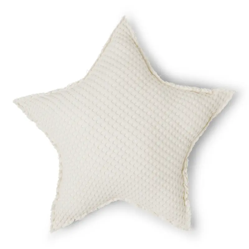 Babyshower - Coussin Bigstar - Gofre Vanilla