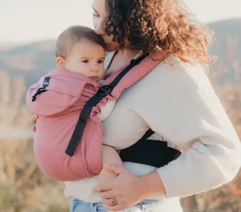 Neobulle - Néo 0-2 ans - Porte-bébé physiologique - Acajou