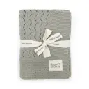 Babyshower - Couverture tricot classic - Dune