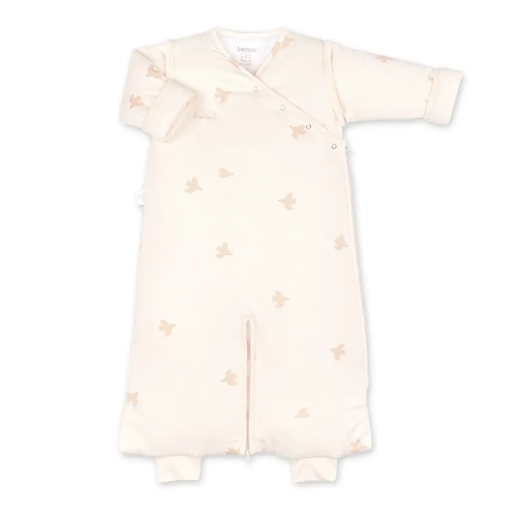 Bemini - Magic Bag 4-12m Pady jersey + jersey Tog 2.5 - Piuma écru