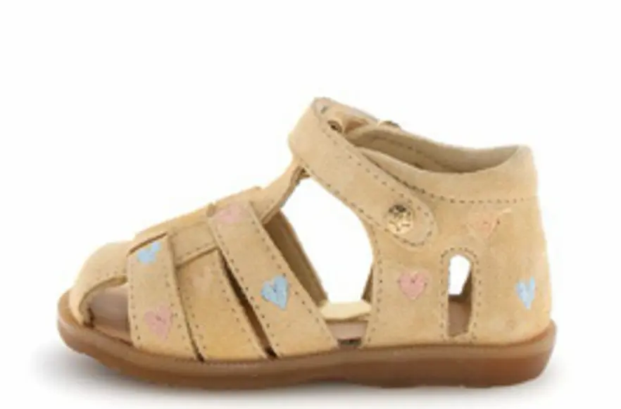 Naturino - Chaussures Zaffiro - Suede Vanilla Coeurs 