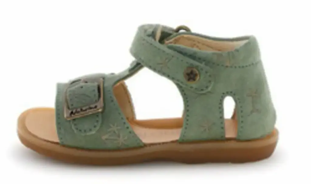 Naturino - Sandales Quarzo - Suède Surf Leaf