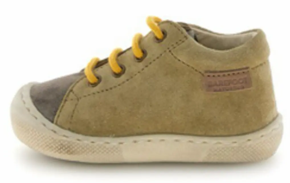 Naturino - Chaussures Barefoot Amur - Suede Mud Stone