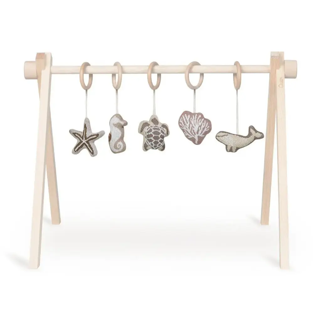 Quax - Jouets pour arche d'activité (5 pièces) - Tricot Umi