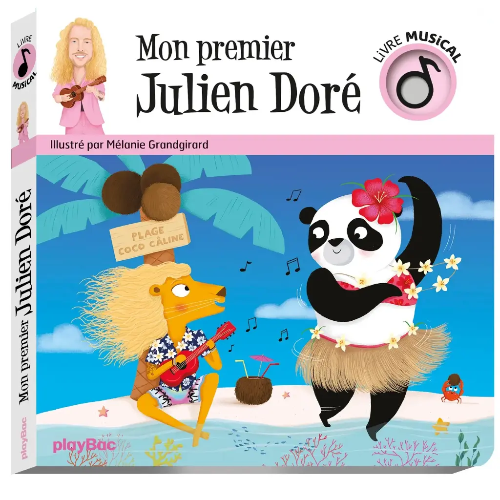 PlayBac - Livre musical – Mon premier Julien Doré