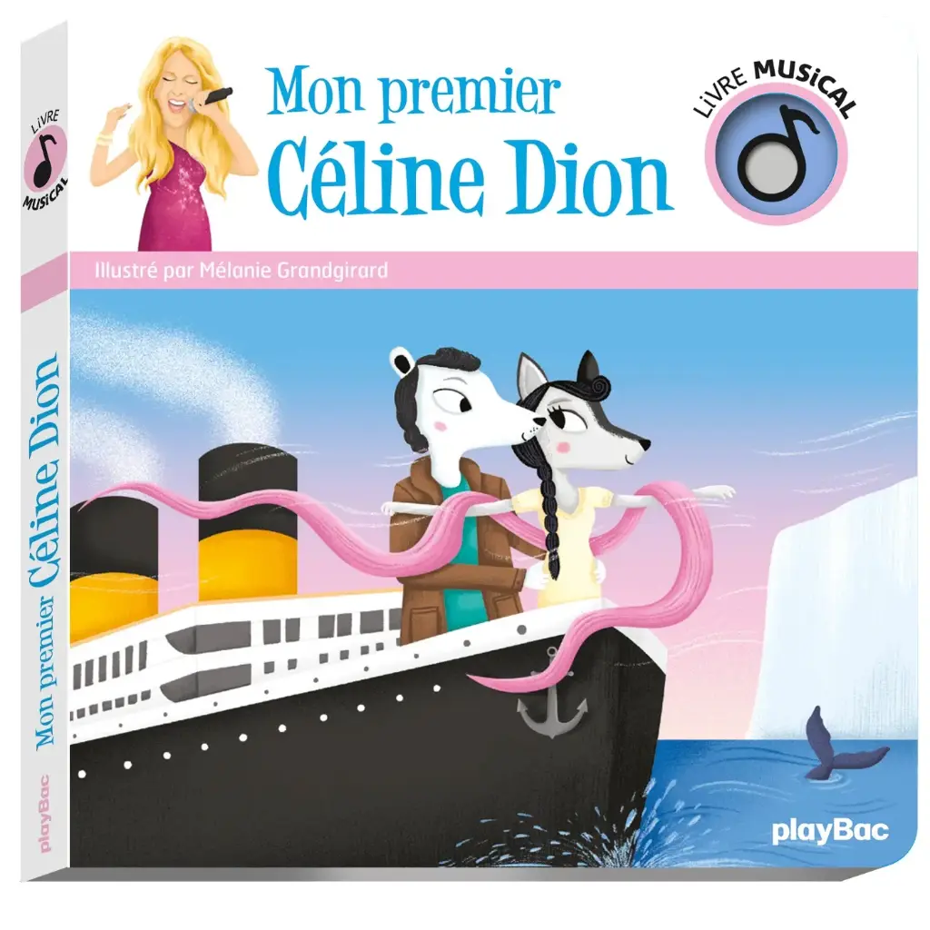 PlayBac - Livre musical – Mon premier Céline Dion