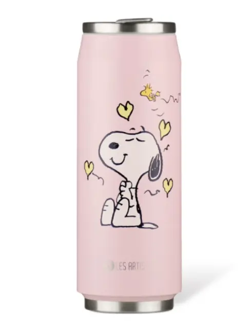 Les Artistes-  Canette isotherme Enjoy Snoopy 500ml